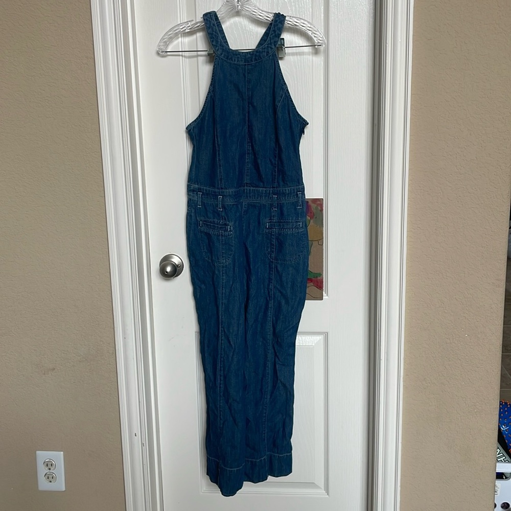 Pilcro and the Letterpress denim jumpsuit size 4